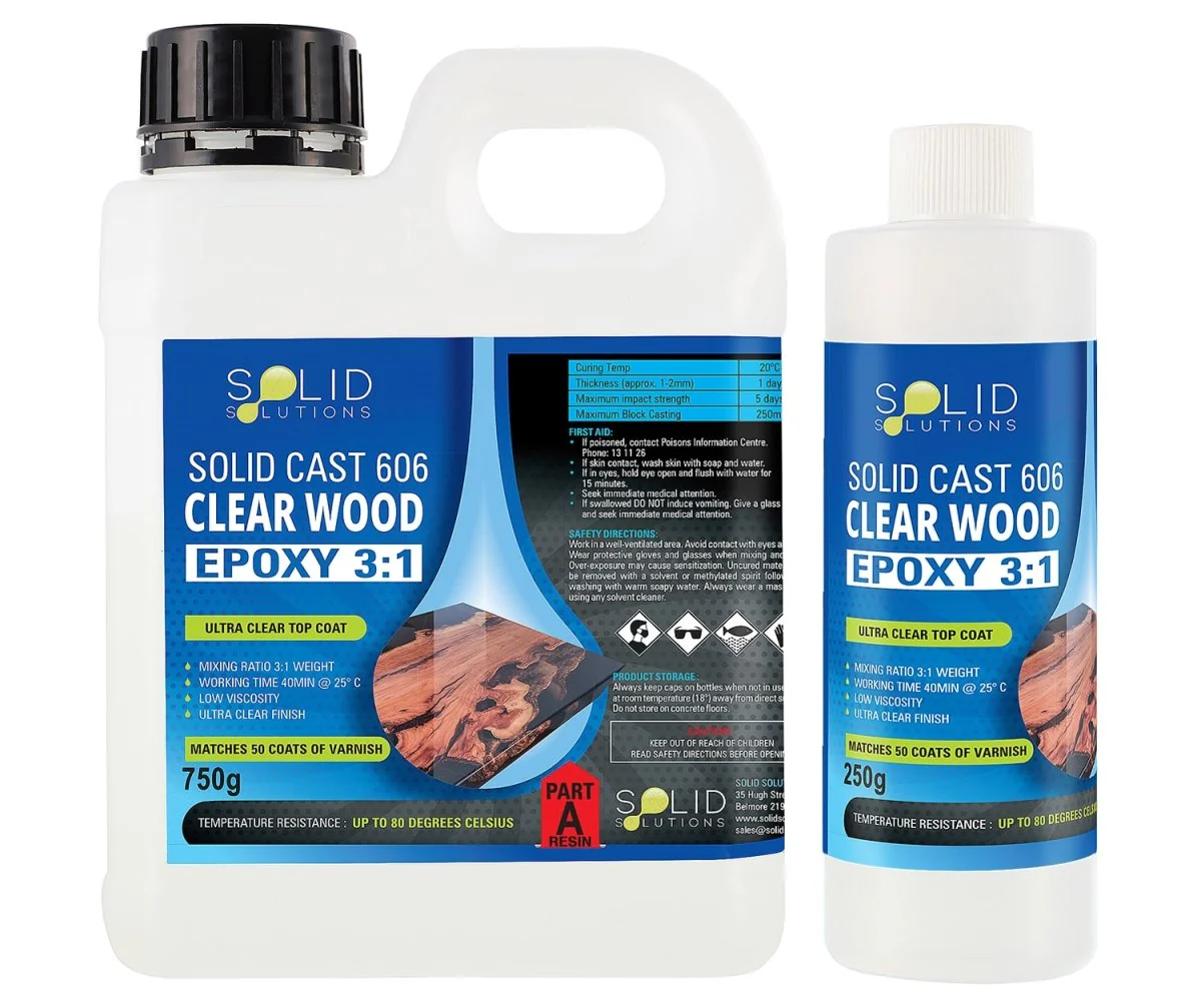 Solid Cast 606 | Clear Wood Epoxy